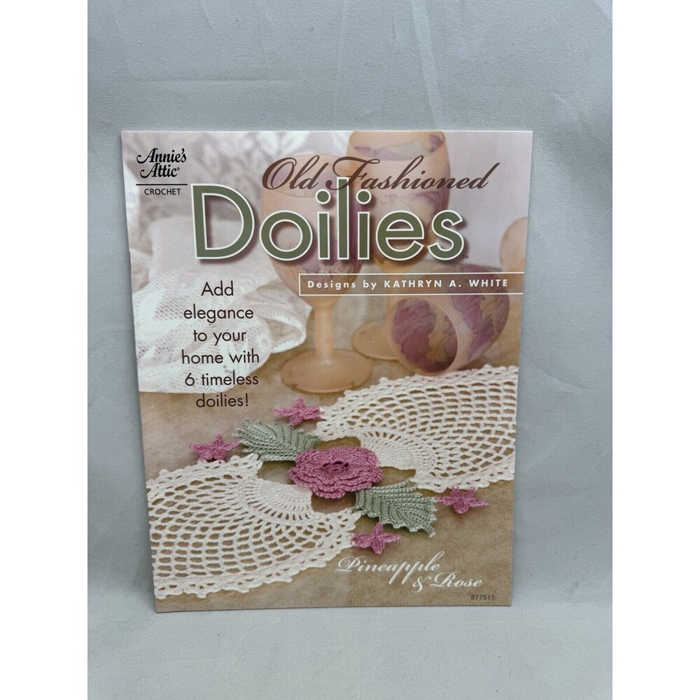 Old Fashioned Doilies to Crochet Annie's Attic Leaflet #877511 White Patterns
